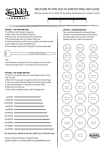 PRINTABLE RING SIZE GUIDE
